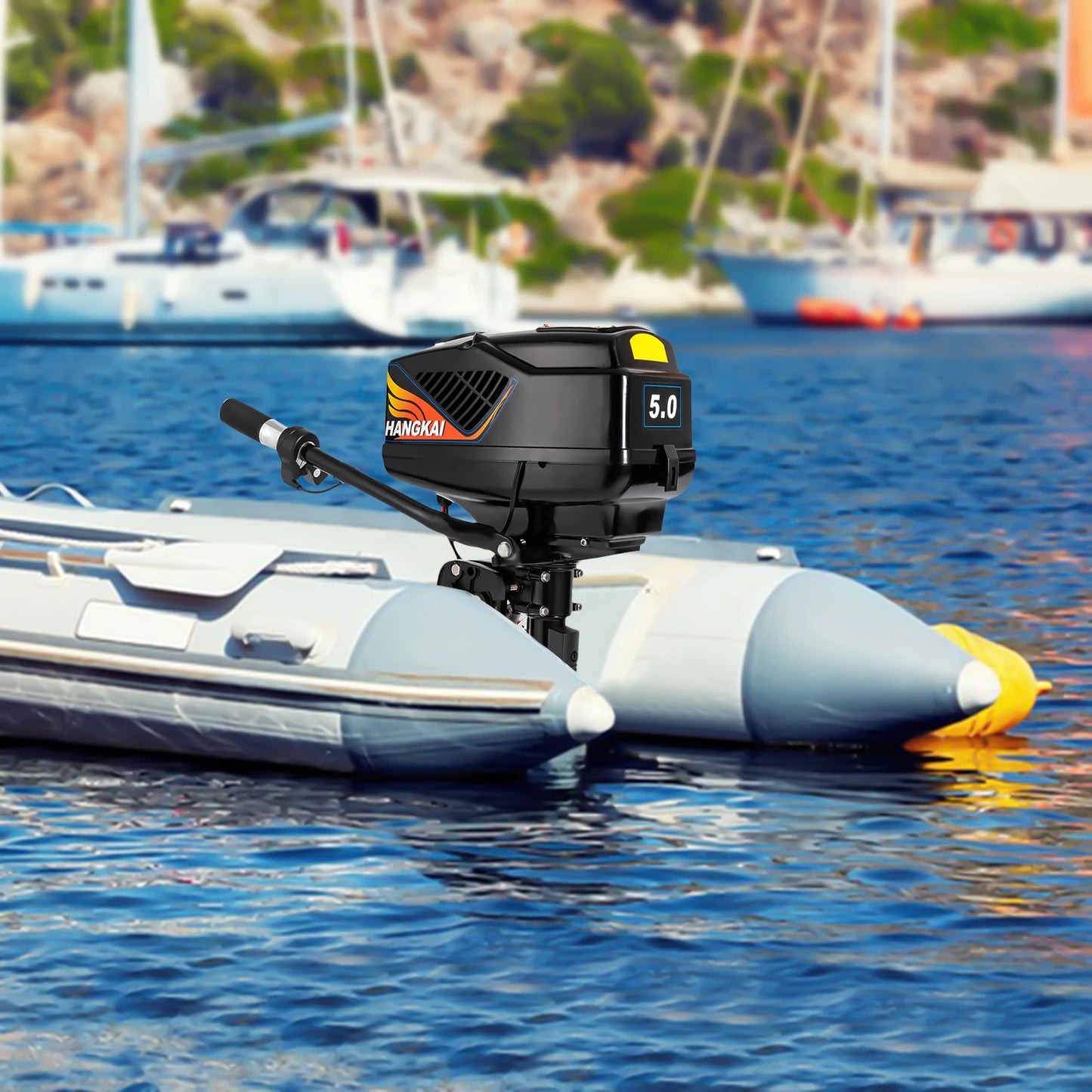 Hign-concerned Electric Outboard Motor Short Shaft 180 Degree Bracket