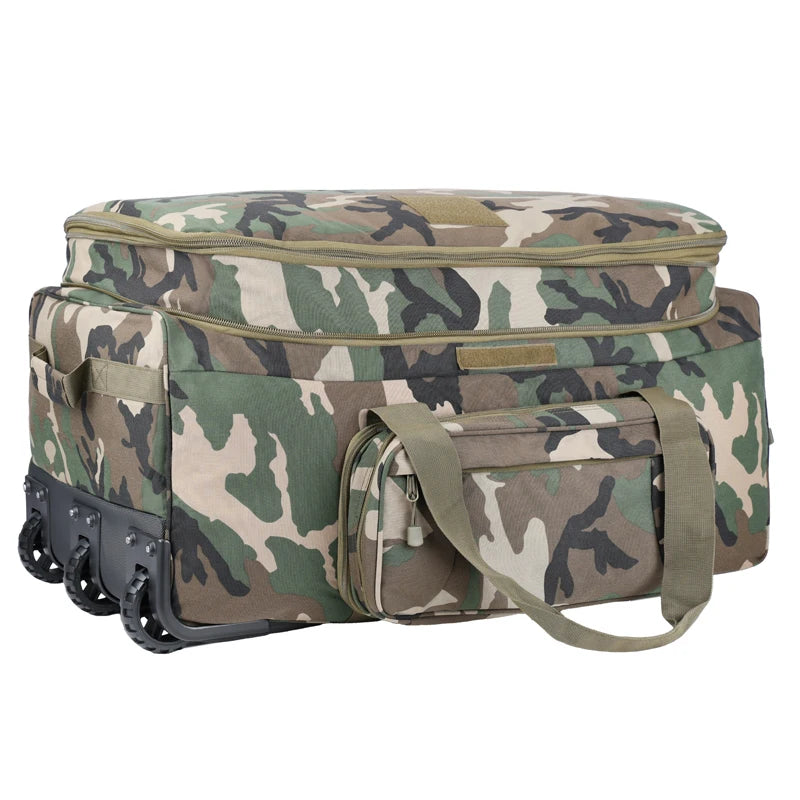 Fujian Military Camouflage Luggage Rolling Trolley Case