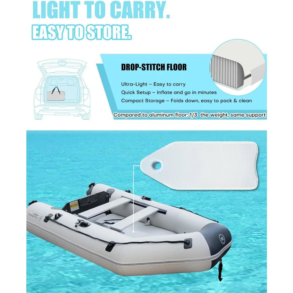 High-Con Concerned Dinghy Boat With Drop-Stitch Floor Portable Inflatable
