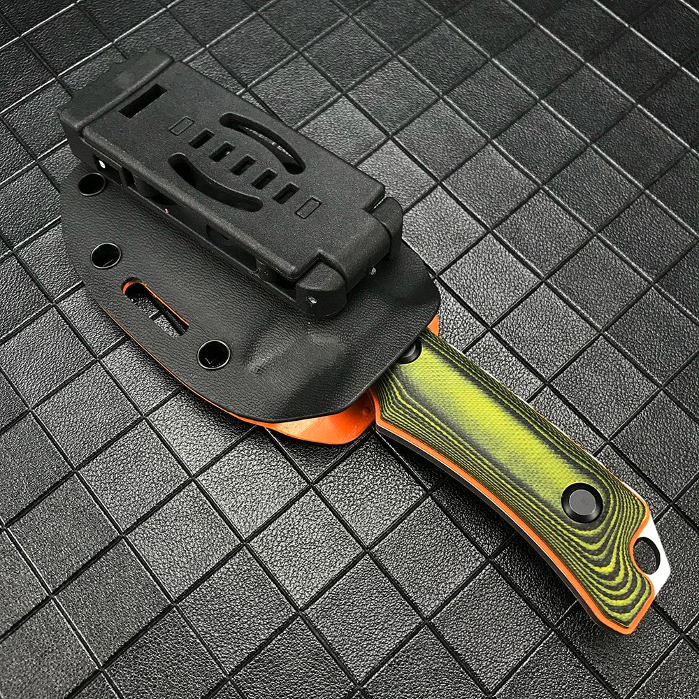 DIY Supplies Outdoor Fixed Blade Knife With Kydex Sheath G10