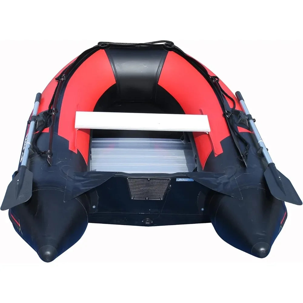 Inflatable Boat Raft For Fishing Dinghy Pontoon Kayak Aluminum Floor