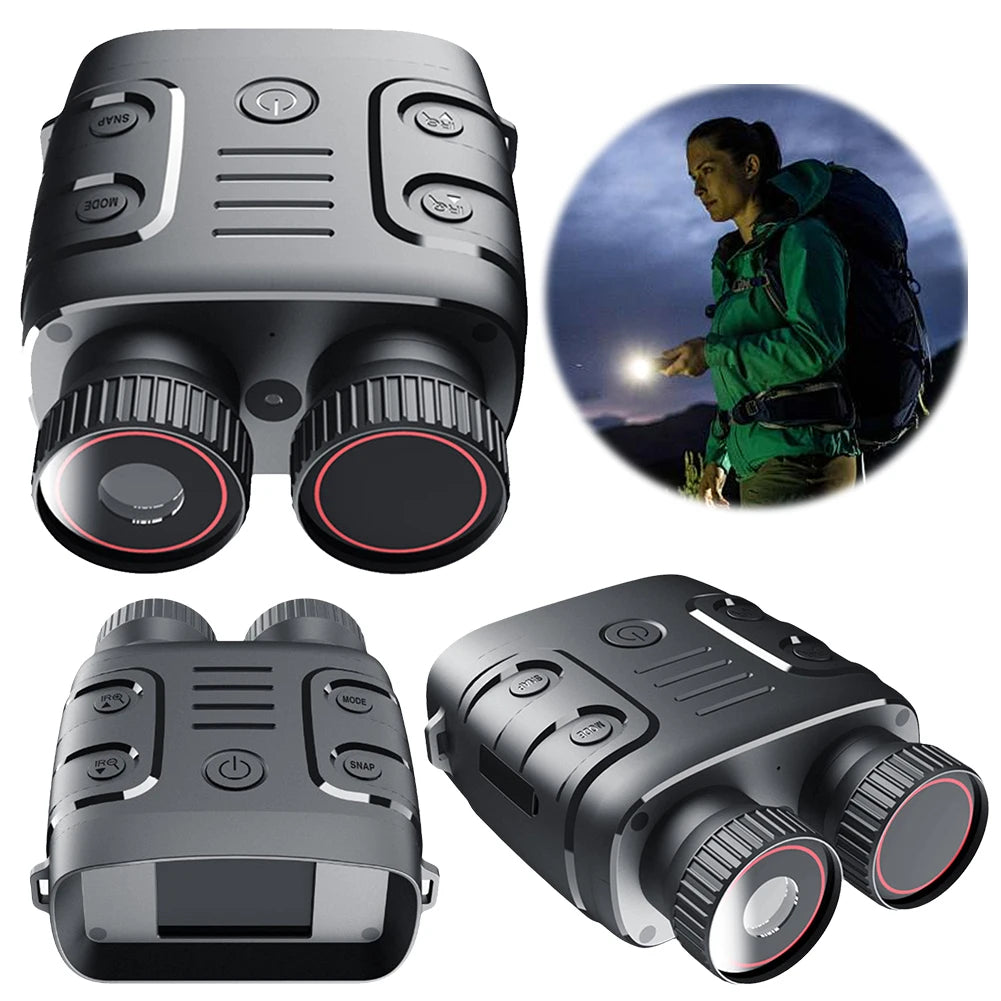 APWIKOGERE HD 1080P Night Vision Binoculars With 5X Zoom