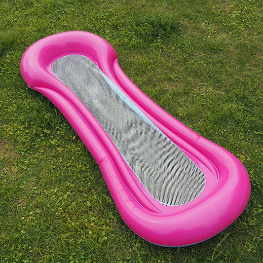 High-concerned Water Hammock Recliner Inflatable Floating Mattress With Pump