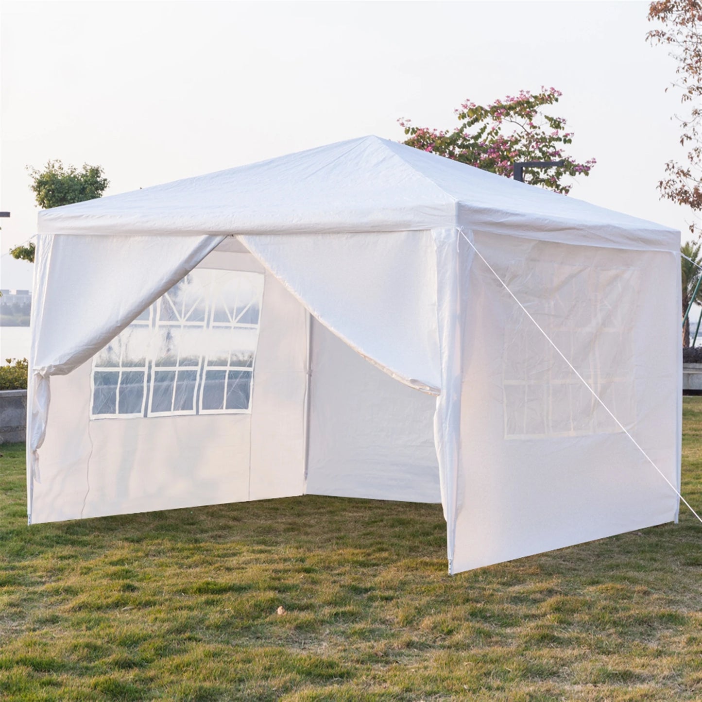 Folding Canopy Tent Sun Shelter For Camping And Garden Patio