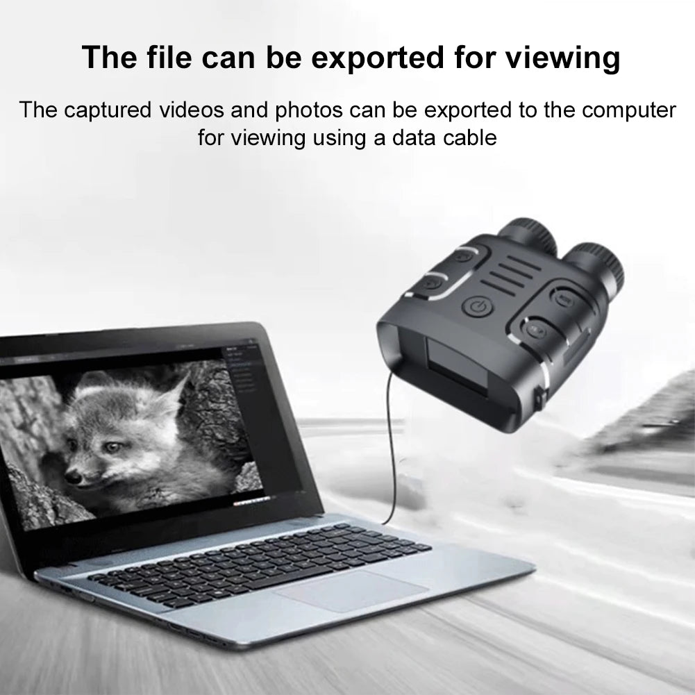 APWIKOGERE HD 1080P Night Vision Binoculars With 5X Zoom