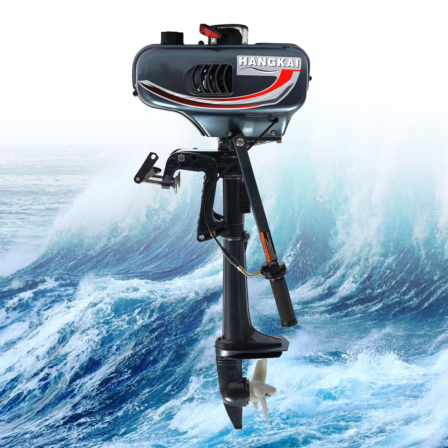 Hign-concerned 3.5HP Portable Gasoline Outboard Motor With Adjustable Tilt