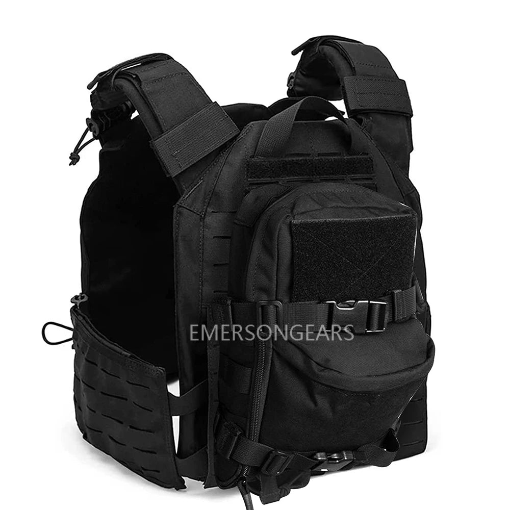 1000 D Nylon Quick Release adjustable laser cutting vest with Hydration Backpack and triple magazine pouch Tatcial combat set