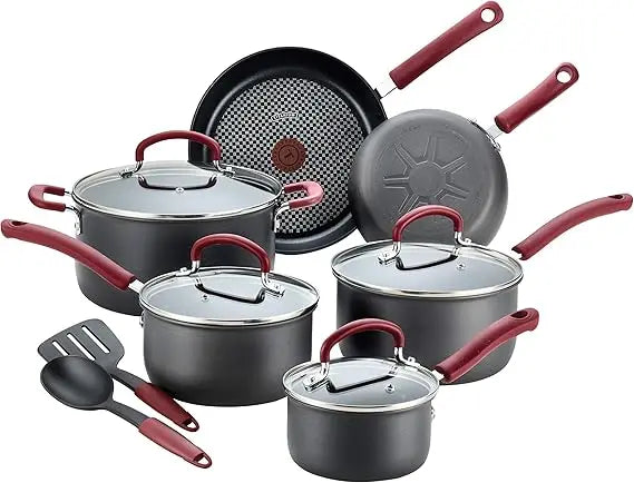 DAFIFY Ultimate Hard Anodized Nonstick Cookware Set Oven Safe