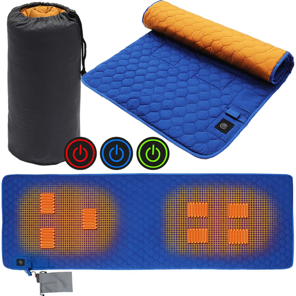 APWIKOGER Winter USB Heating Sleeping Mat Foldable For Camping Tent