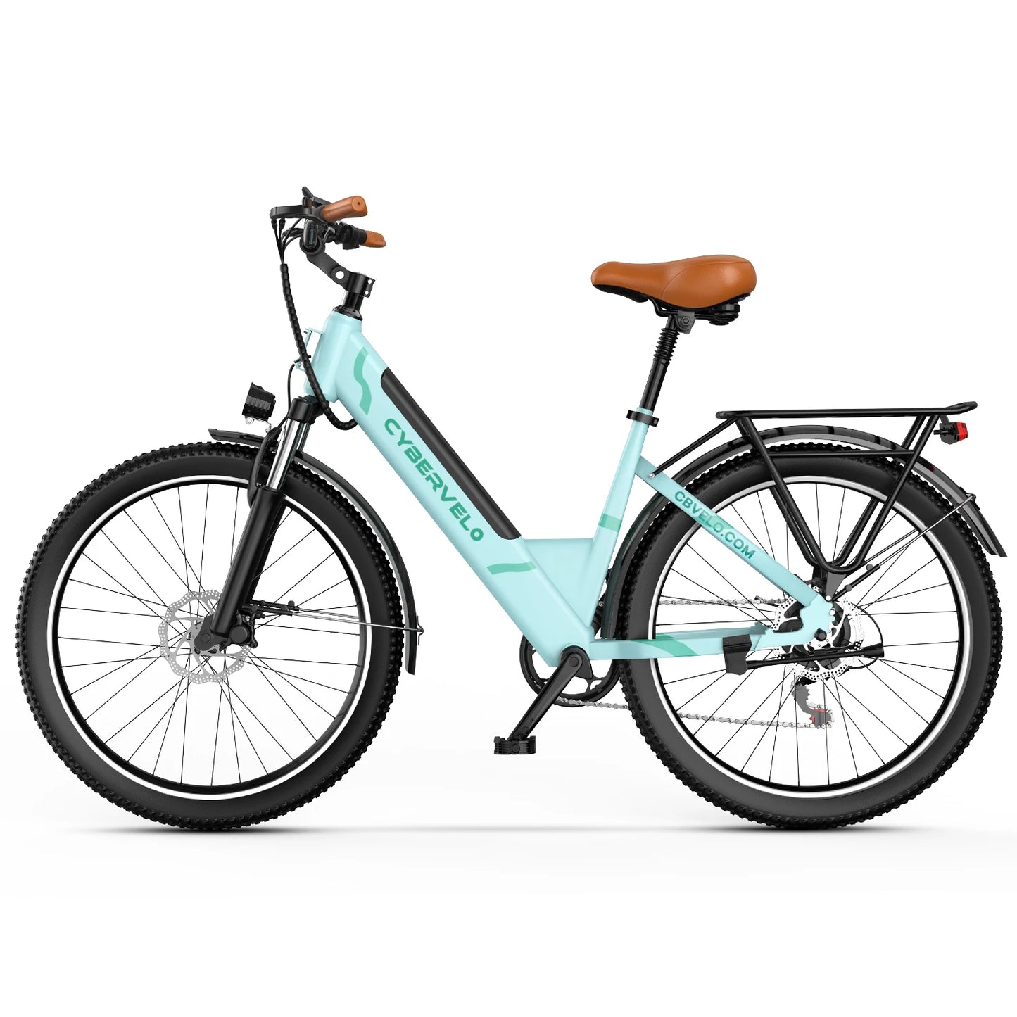 CYBERVELO EK2 Step-Thru Electric City Bike